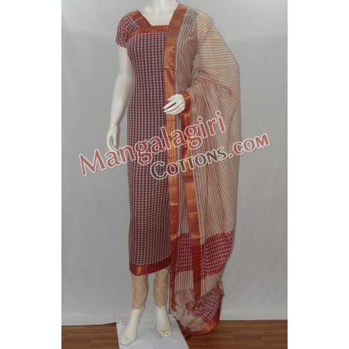Mangalagiri Dress Material 00058 | Mangalagiri Cottons